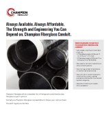 Why Use Fiberglass Conduit vs. PVC Coated Steel Flyer