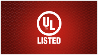UL Listed mark for Champion Fiberglass RTRC conduit certified to the UL 2420 below-ground standard.