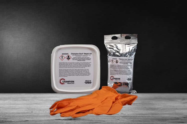 Champion Duct Fiberglass Repair Kit Photo