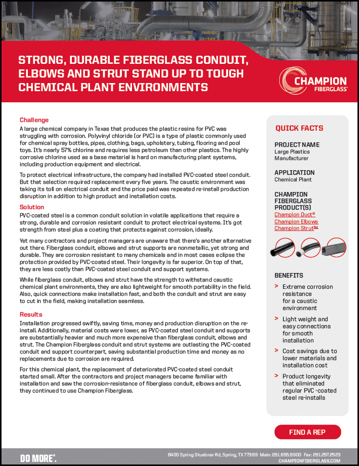 Large Plastics Manufacturer Case Study cover