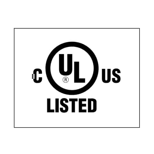 UL Listed