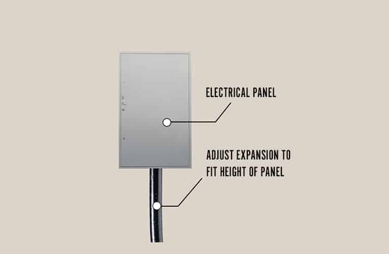 Expandable Utility Risers graphic